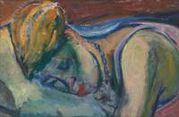 Ethel V. Ashton (American, 1896–1975) - Woman Sleeping