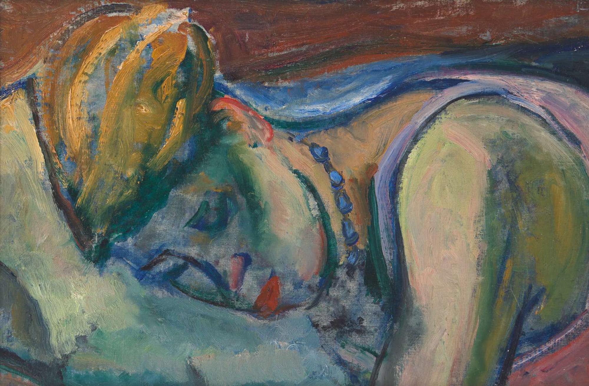 Ethel V. Ashton (American, 1896–1975) - Woman Sleeping
