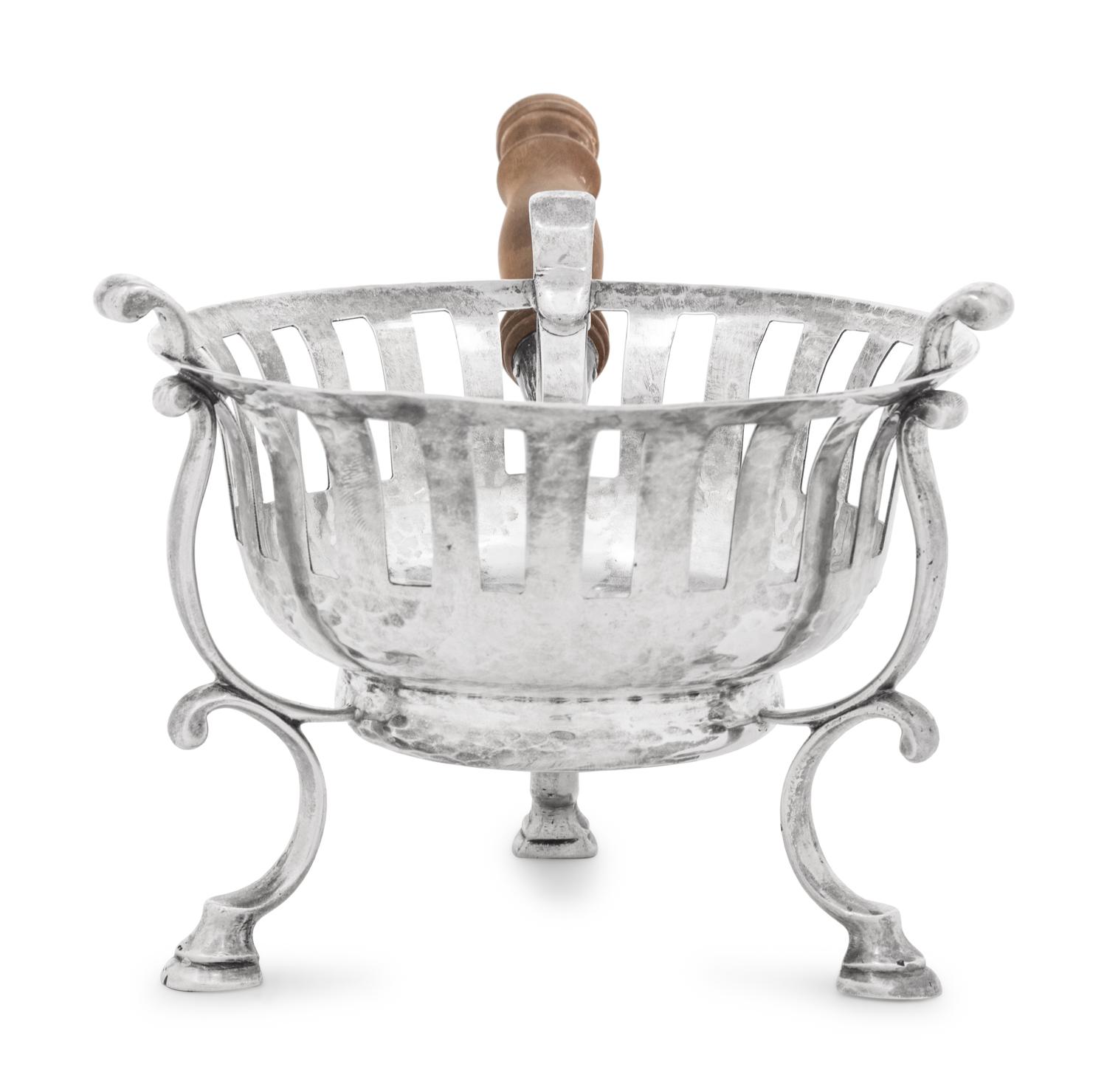 A Georgian Silver Brazier