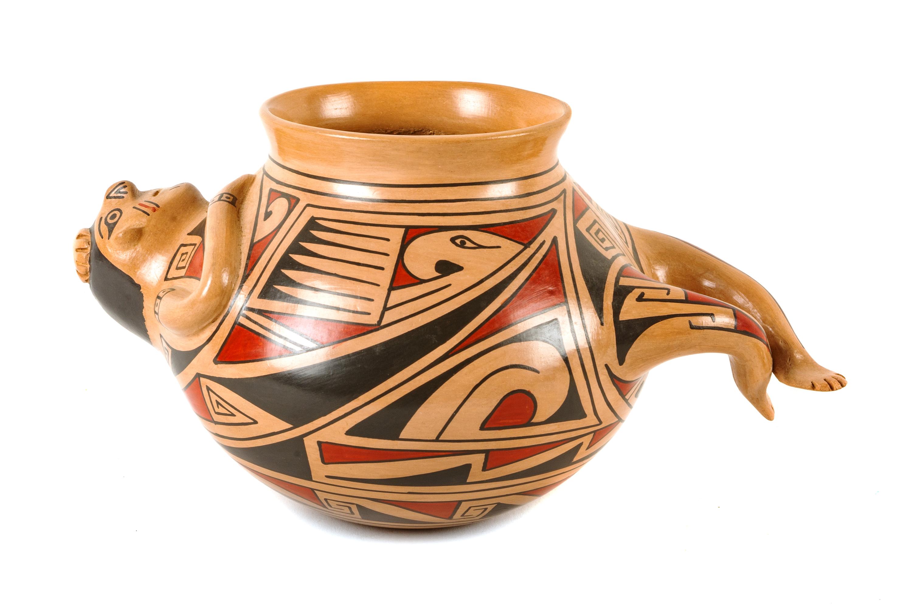 Contemporary Mata Ortiz Polychrome Effigy