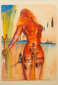 Salvador Dali, (Spanish, 1904-1989), Dawn at port Lligat