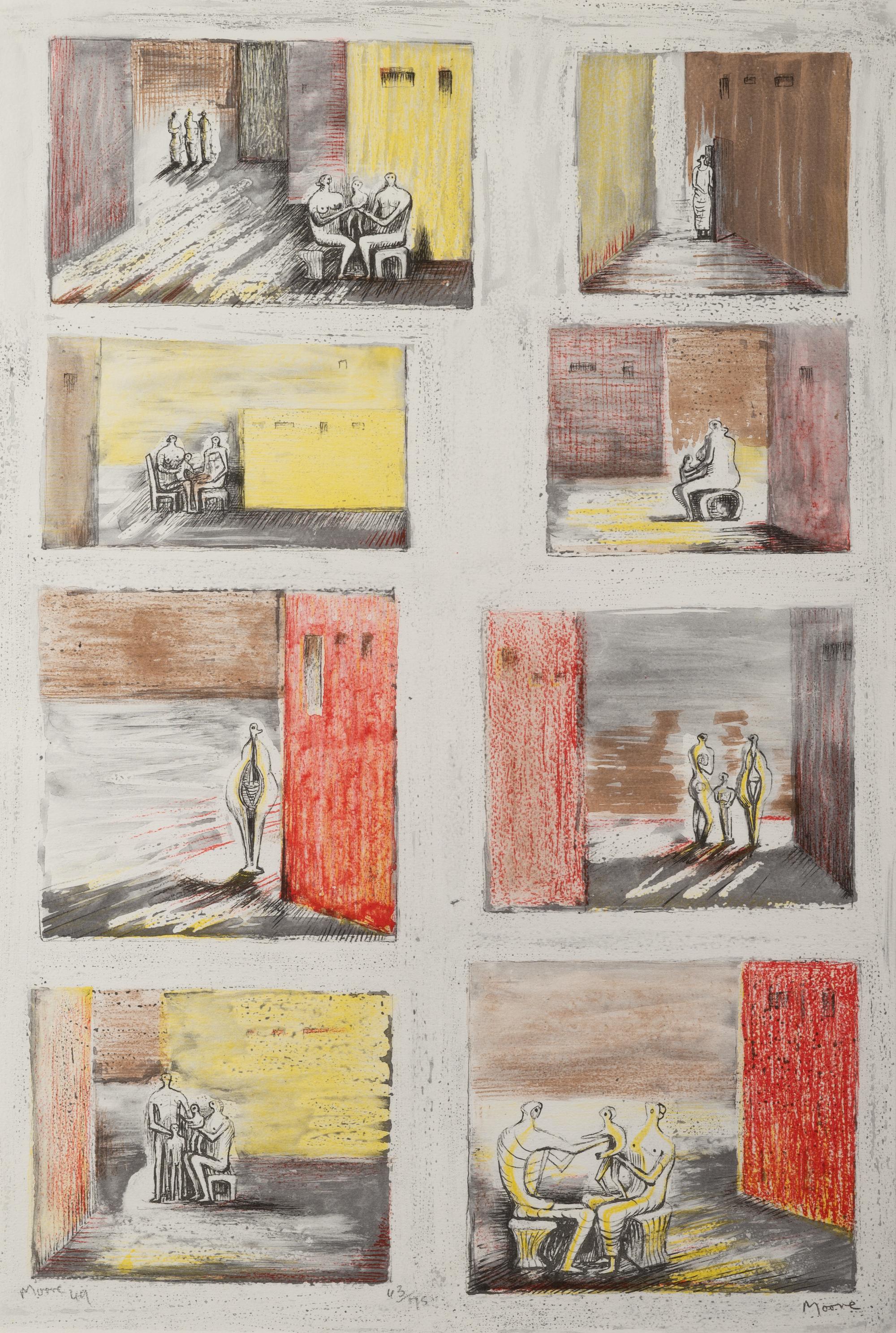 Figures in Settings , 1949-1951