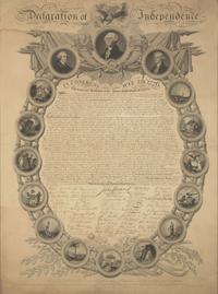 [Declaration of Independence] Binns, John. Declaration of Independence