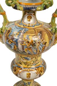 Five Italian Majolica Items — 20TH CENTURY