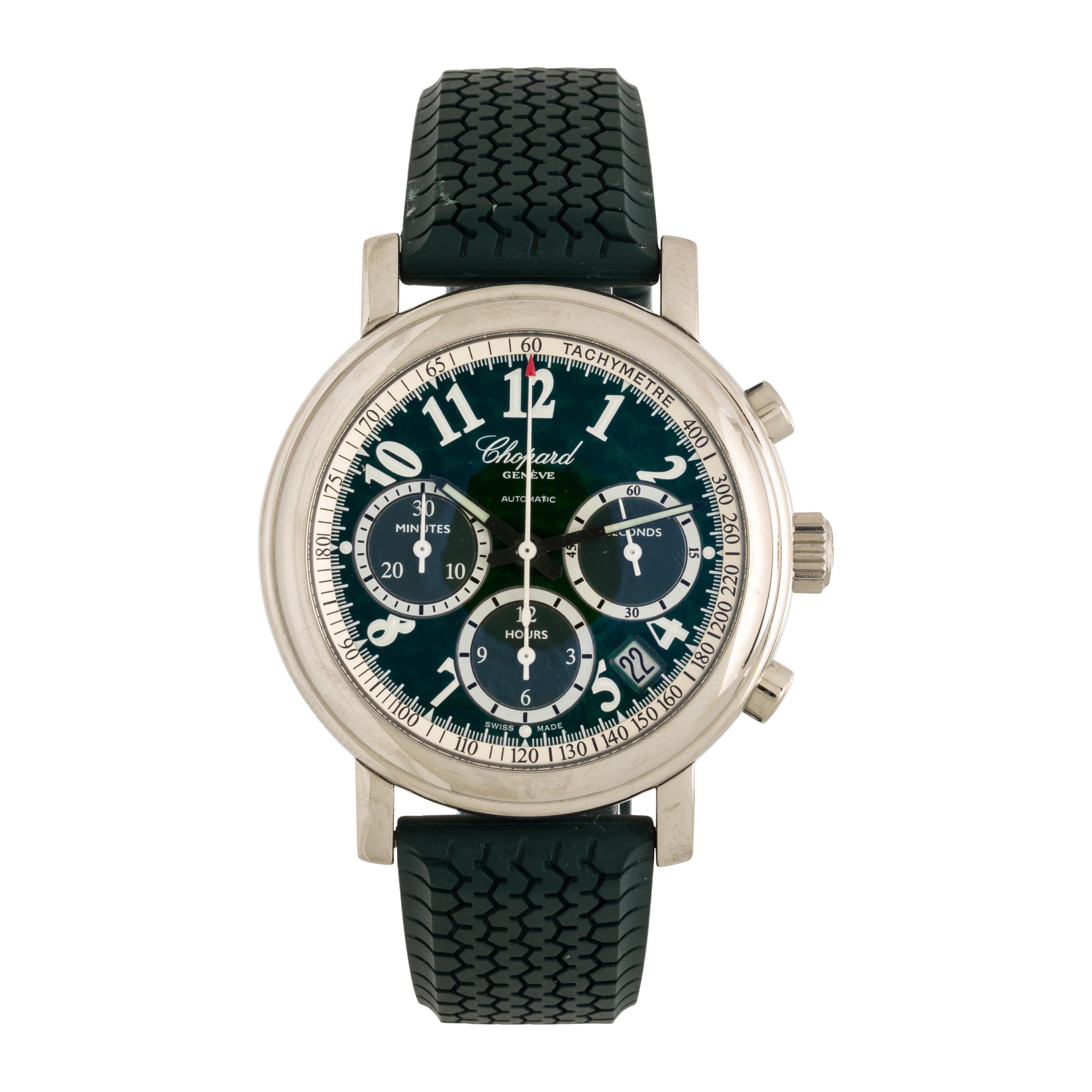 Chopard, Ref. 8331, Steel 'Mille Miglia' 'Elton John Aids Foundation' Limited Edition Chronograph Watch