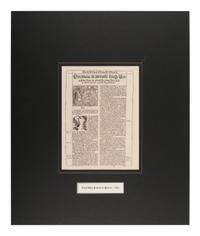 [BIBLE LEAVES - WORLD LANGUAGES]. A group of 5 Bible leaves, comprising: