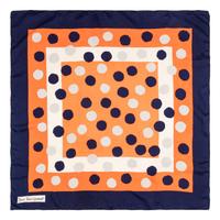 Seven Designer Silk Scarves by YSL and Hermès