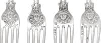 Twelve Victorian Silver Forks