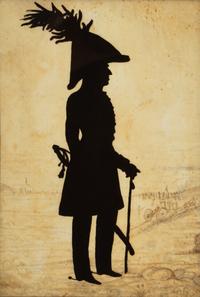 A Continental Silhouette on Glass