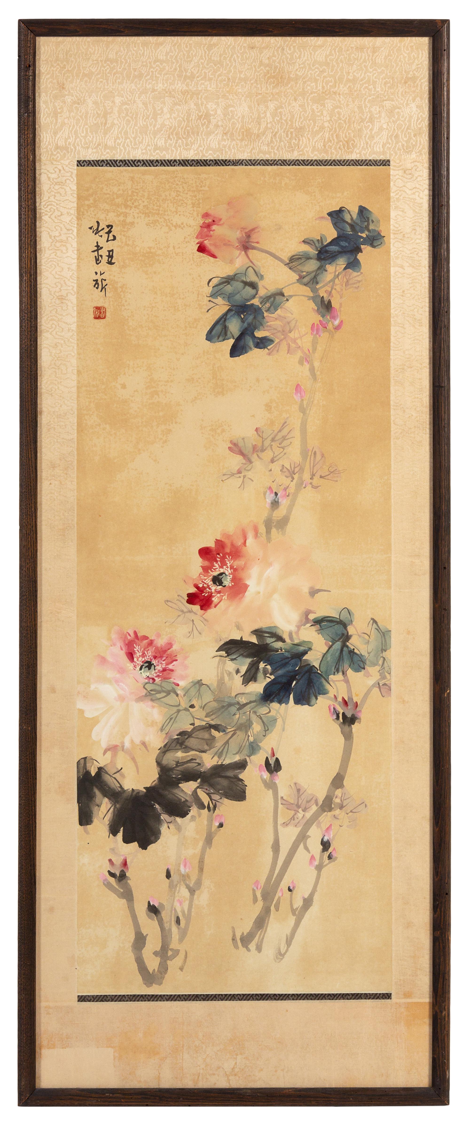 Anonymous, (EARLY 20TH CENTURY), Flowering Peonies