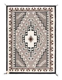 Navajo Two Grey Hills Weaving / Rug