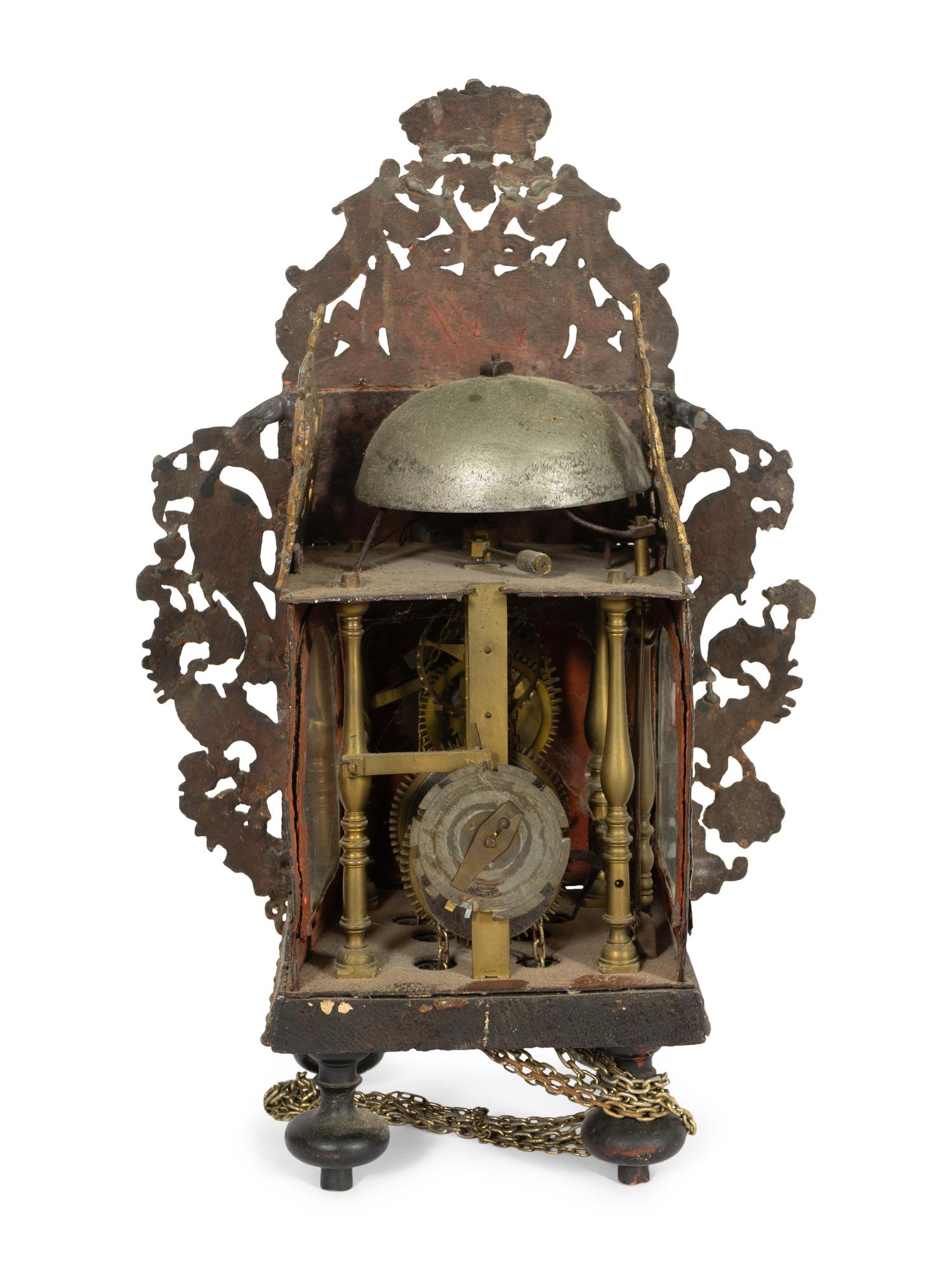 A Dutch Frisian Stoel Clock