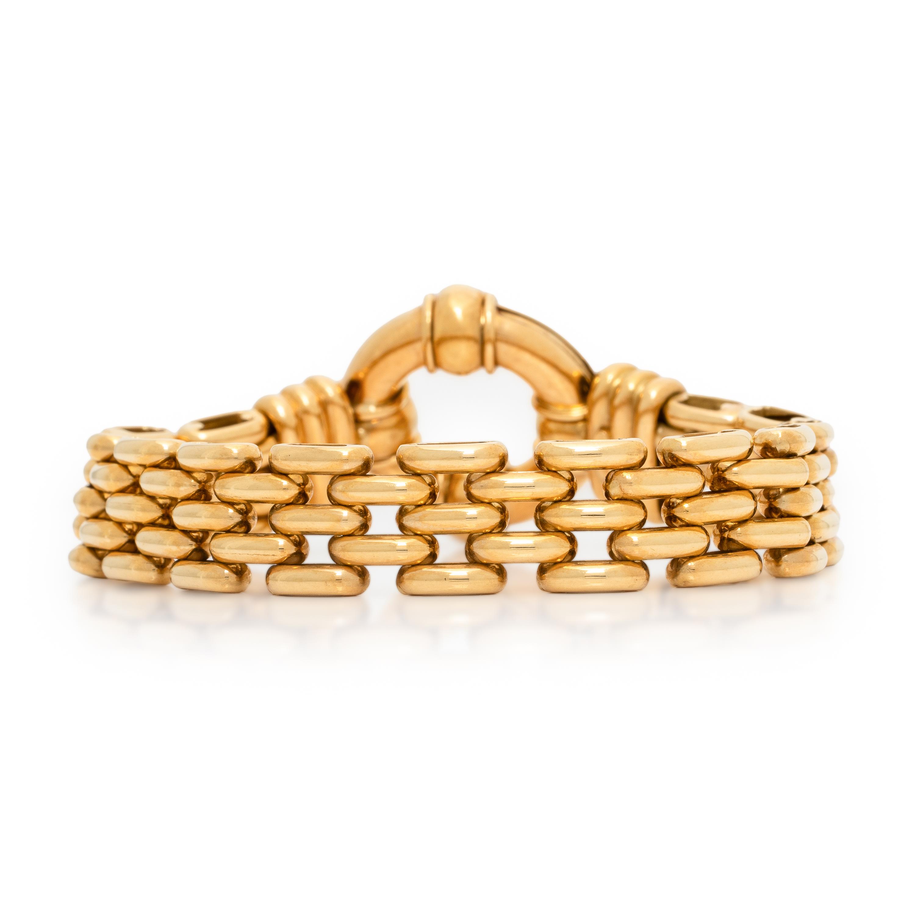 Yellow Gold Link Bracelet