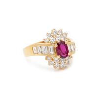 RUBY AND DIAMOND RING