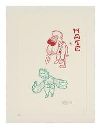 Hate (from the Stamped Indelibly portfolio)