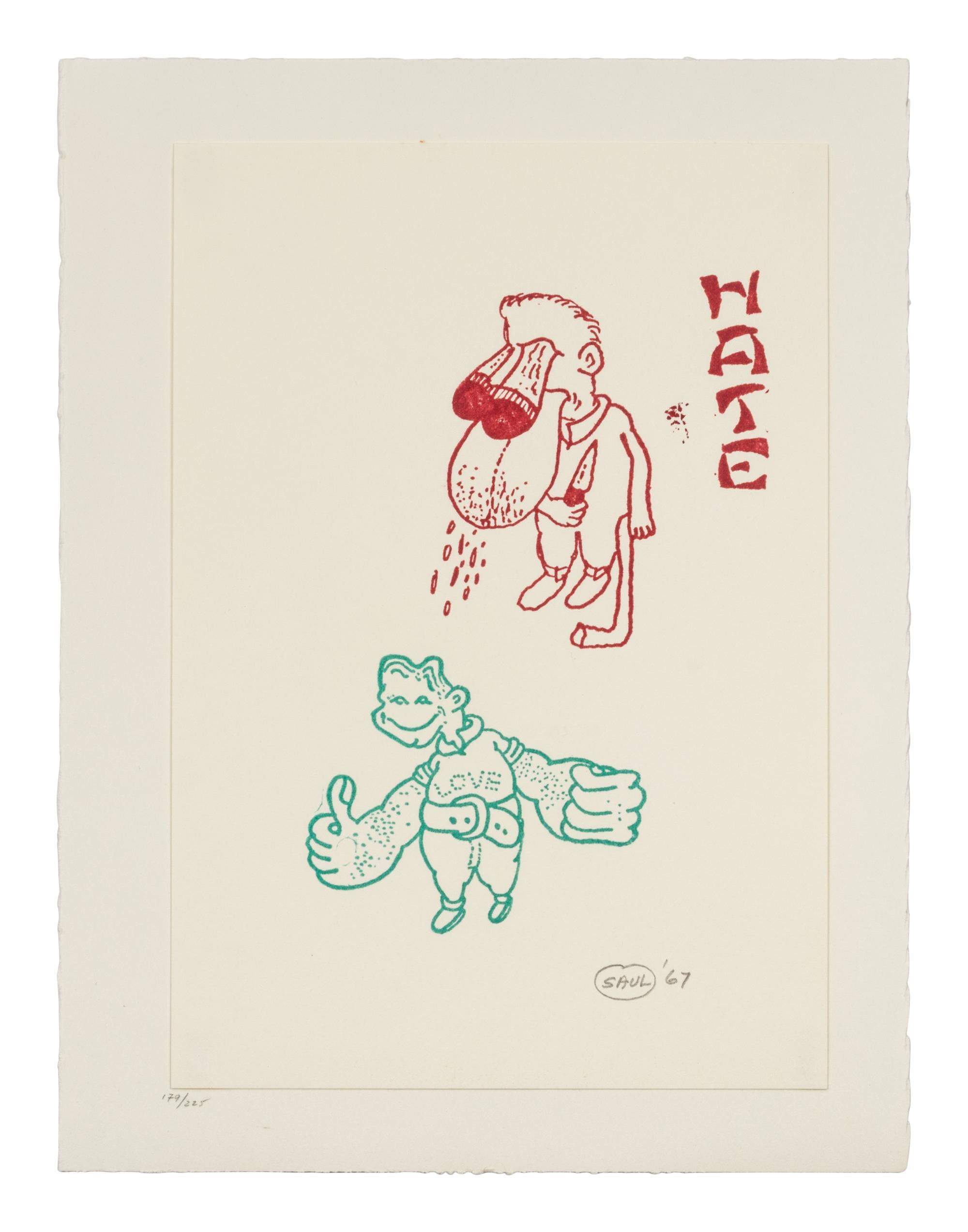 Hate (from the Stamped Indelibly portfolio)