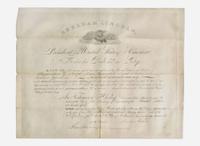 [Presidential] Lincoln, Abraham: Signed Revenue Service Commission