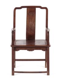 A Chinese Hardwood Armchair