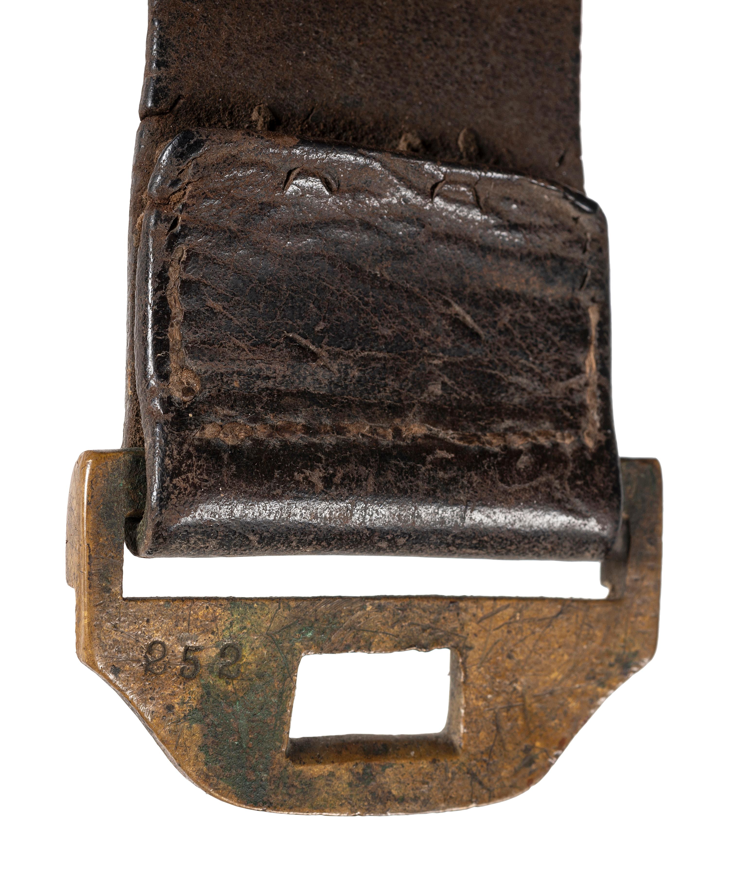 [CIVIL WAR]. Non-Commissioned Officer's belt designed for the Model 1851 eagle plate.