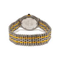 CARTIER, STAINLESS STEEL AND YELLOW GOLD 'MUST DE CARTIER 21' WATCH