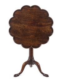 A George III Mahogany Tea Table