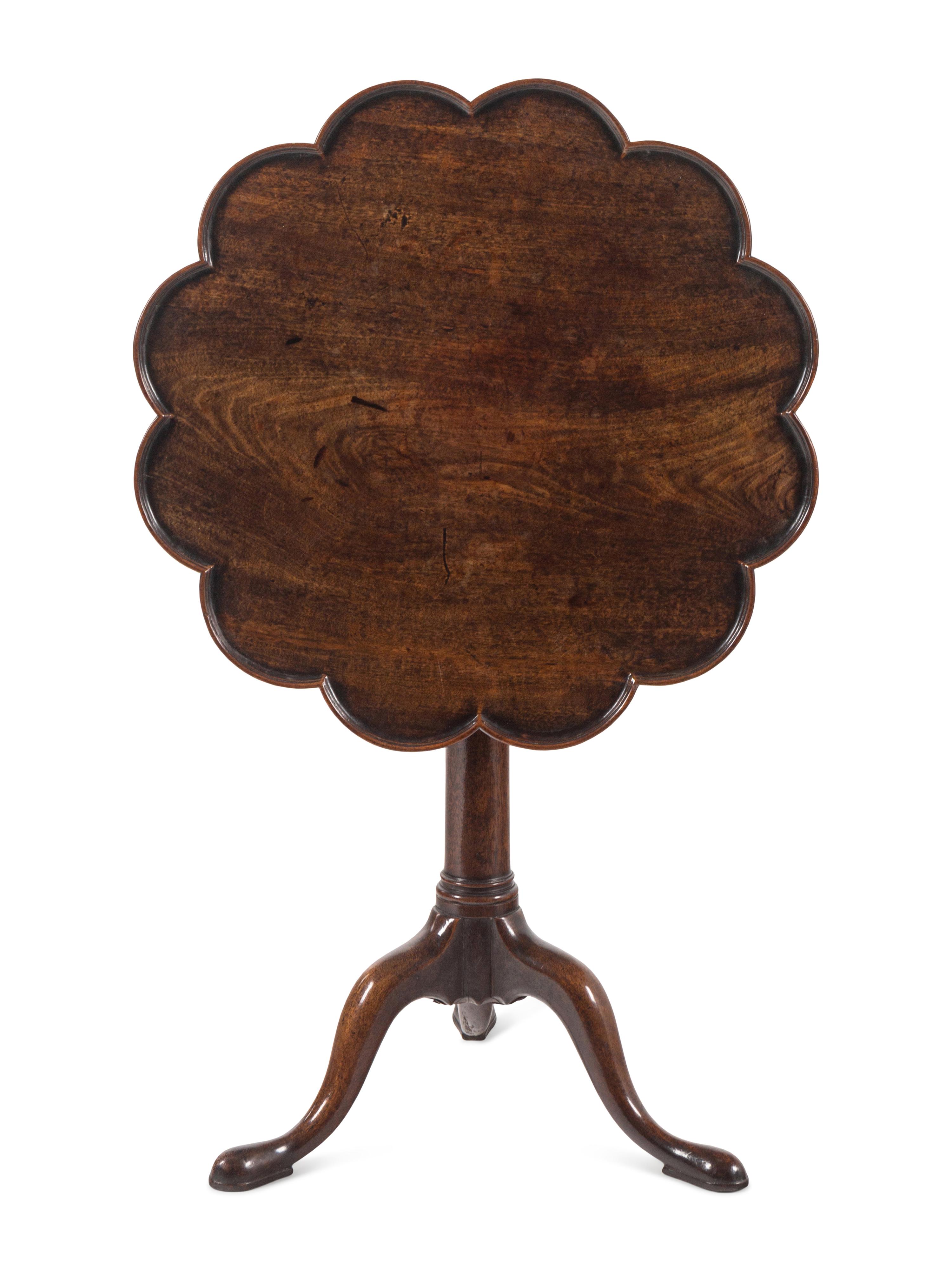 A George III Mahogany Tea Table