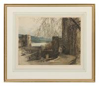 Luigi Kasimir, (American/Austrian, 1881-1962), Independence Hall; West Point and Mount Vernon, Virginia (a group of three works)
