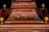 An English Lacquered Bracket Clock, Robert Ward