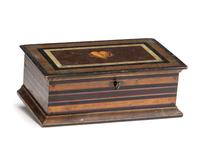 Two Paint-Decorated Boxes