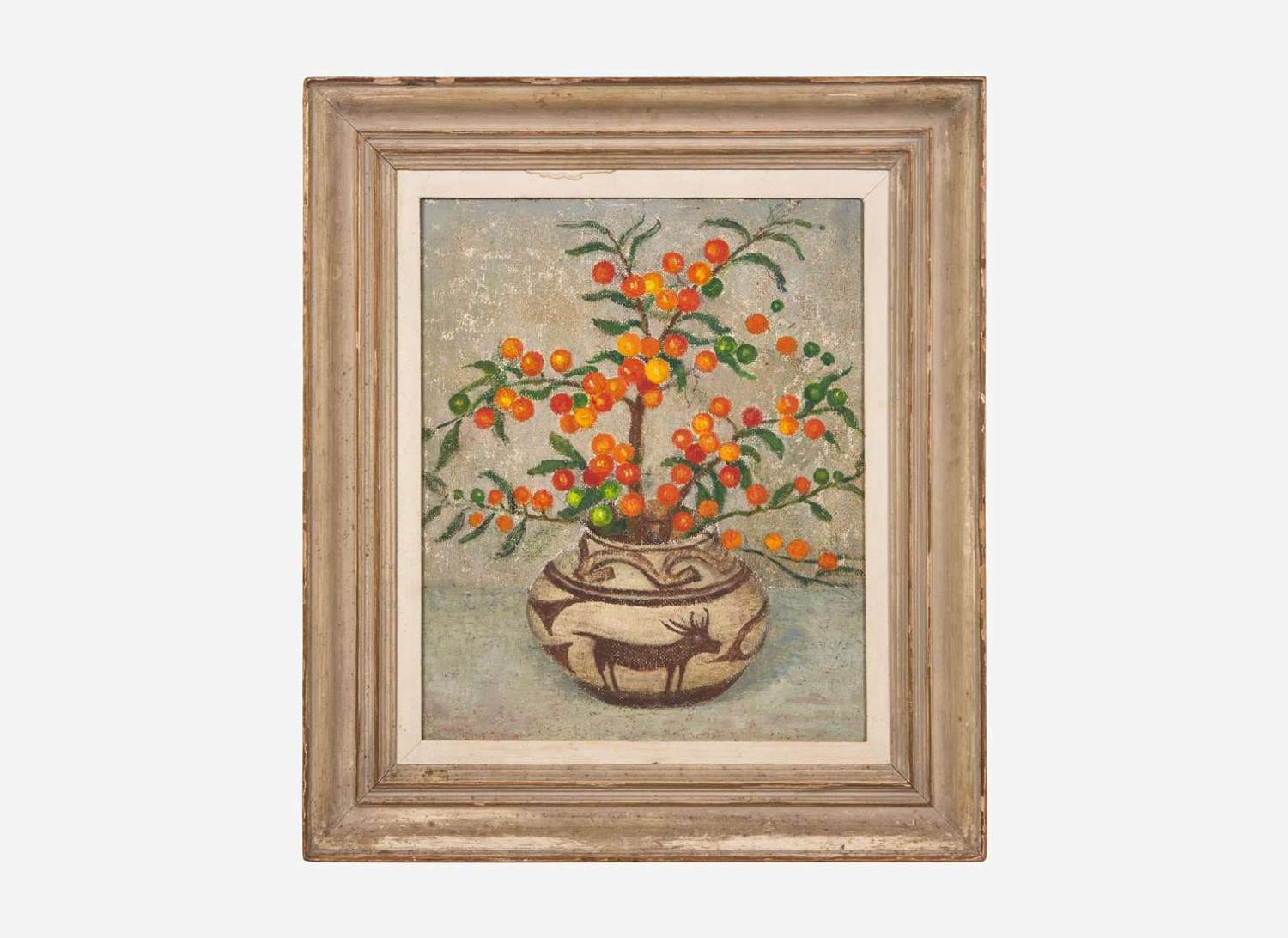 Emma Fordyce MacRae (American, 1887–1974) - Flowers in Hopi Pot