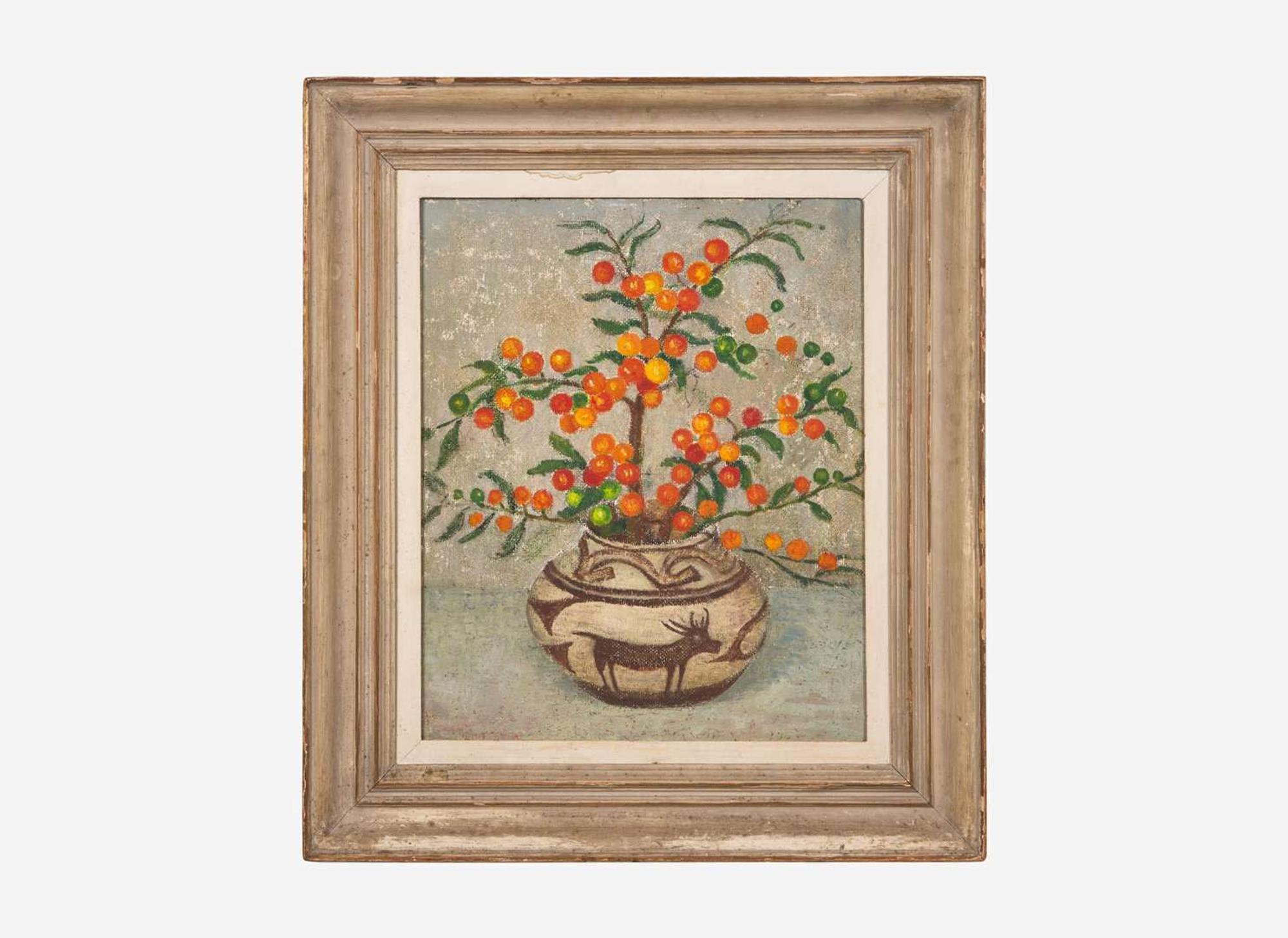 Emma Fordyce MacRae (American, 1887–1974) - Flowers in Hopi Pot