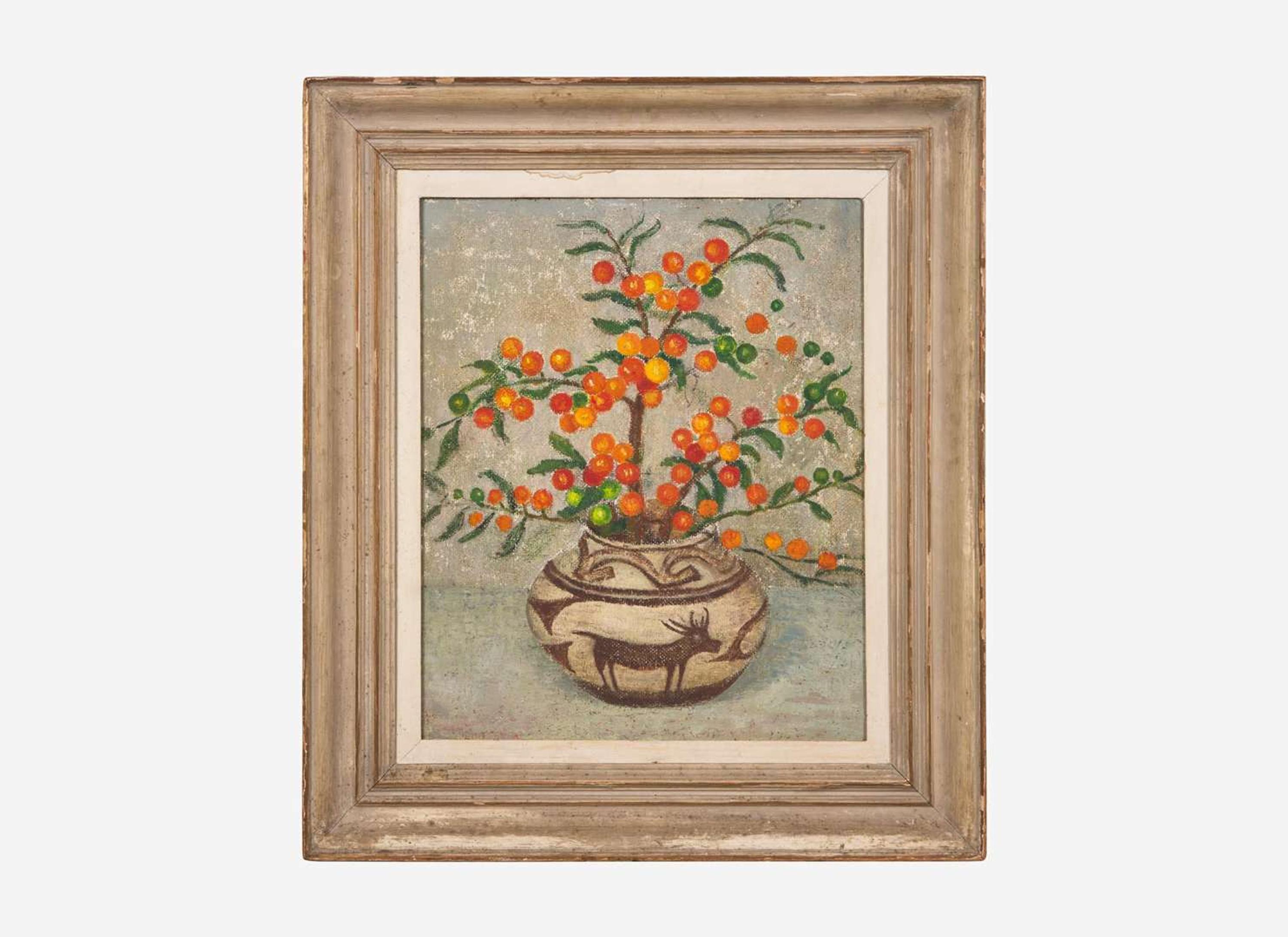 Emma Fordyce MacRae (American, 1887–1974) - Flowers in Hopi Pot