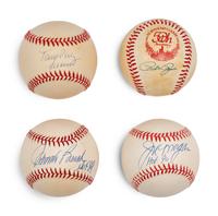 A Group of Cincinnati Reds Big Red Machine Signed Autograph Baseballs