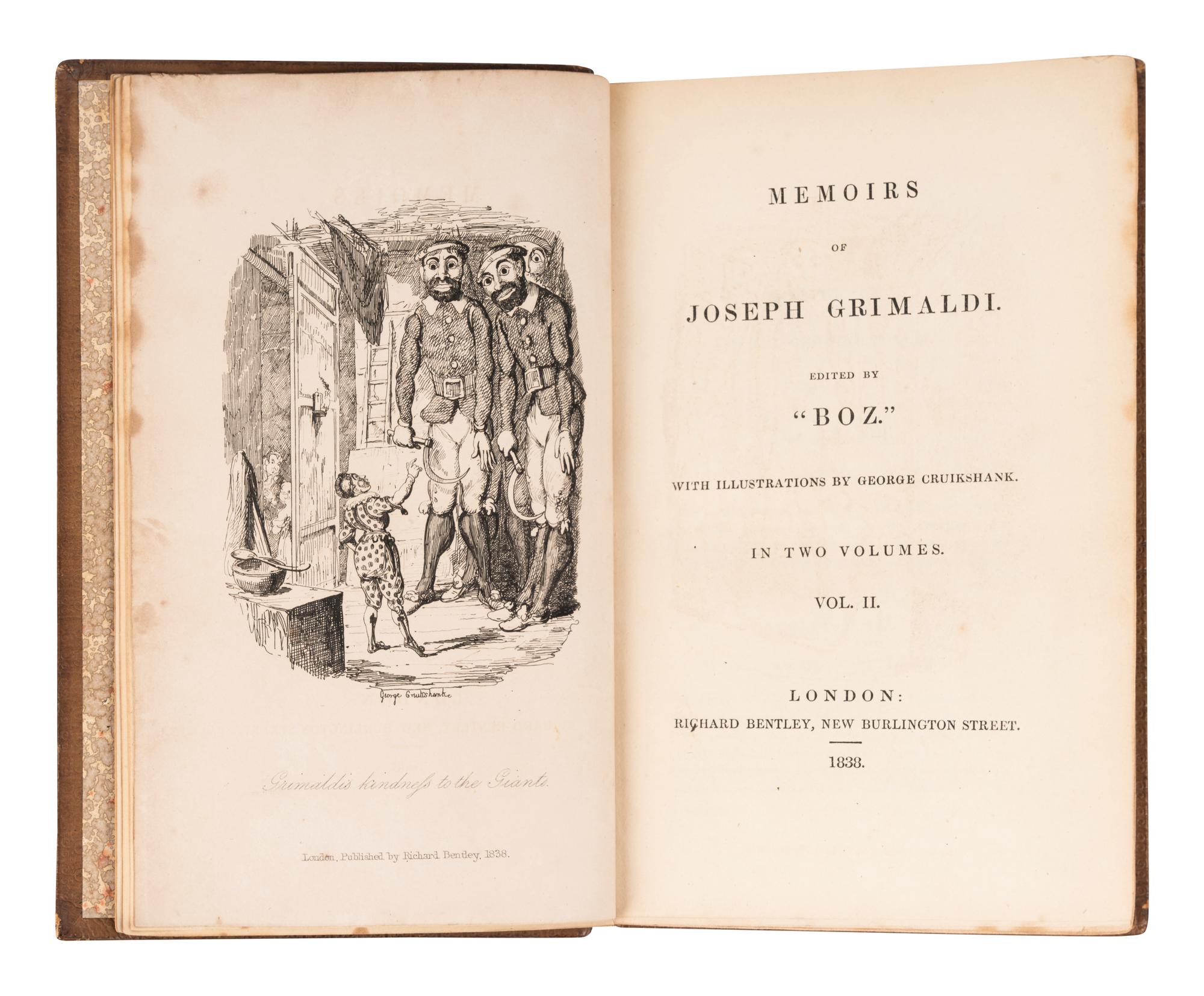 DICKENS, Charles (1812-1870). Pictures From Italy . London: Bradbury & Evans for the Author, 1846.