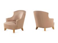 A Pair of Art Deco Style Armchairs