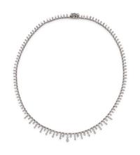 SOPHIA D., DIAMOND FRINGE NECKLACE