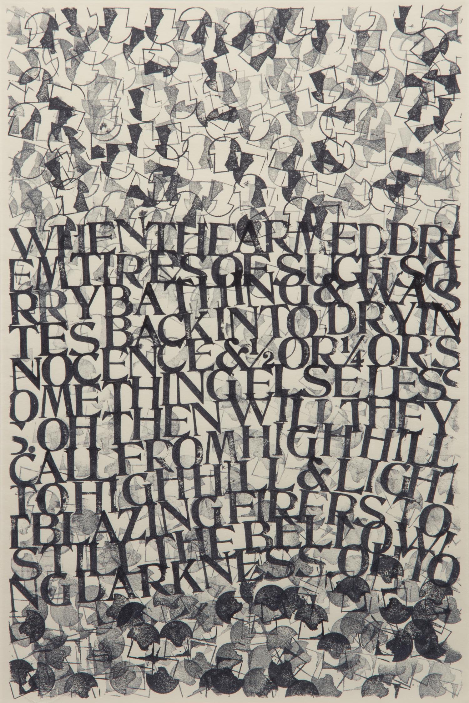 Mushrooms & Lettering