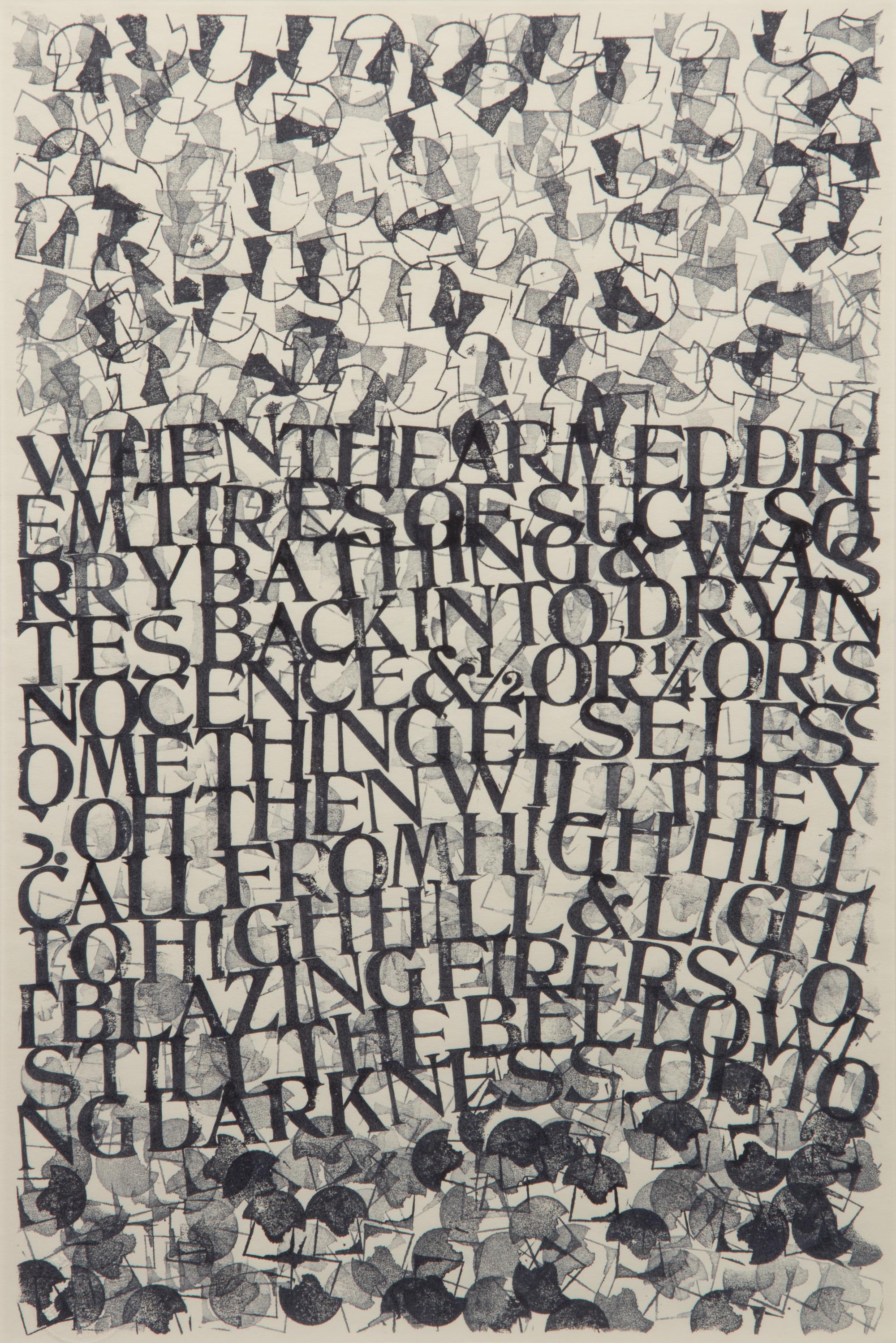 Mushrooms & Lettering