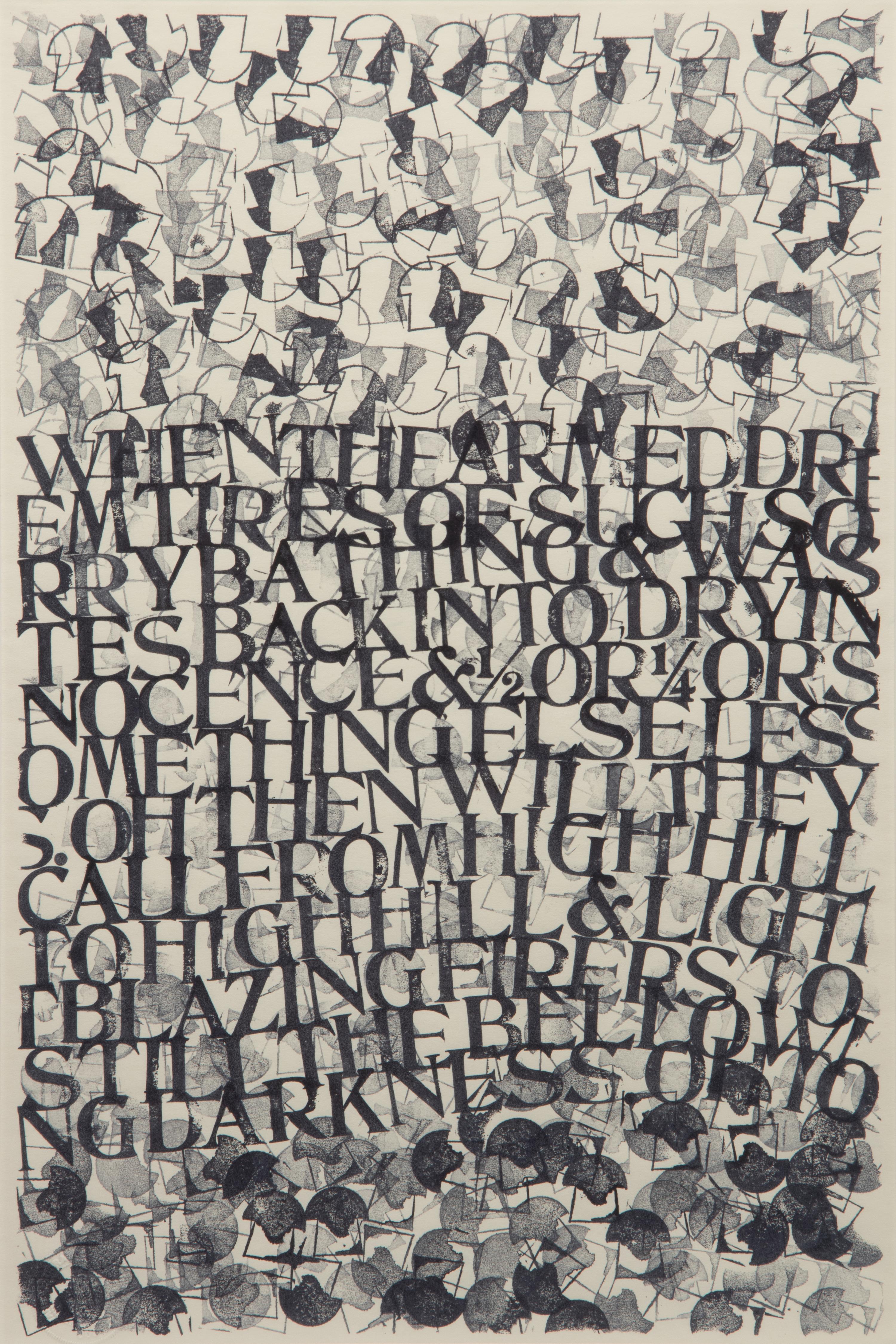 Mushrooms & Lettering