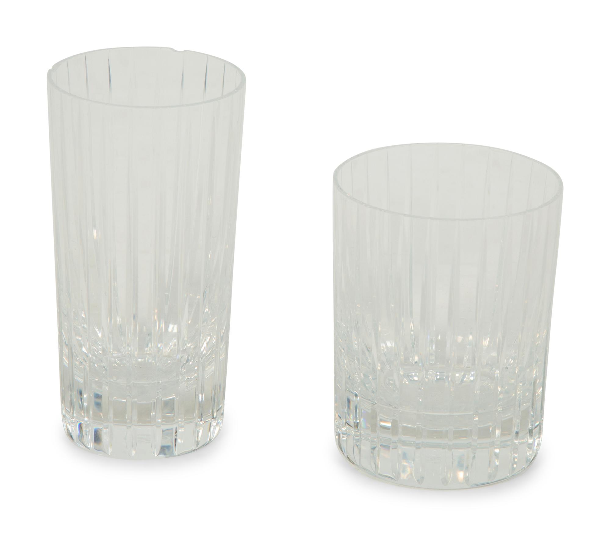 A Set of Twelve Baccarat Glasses — 20TH CENTURY