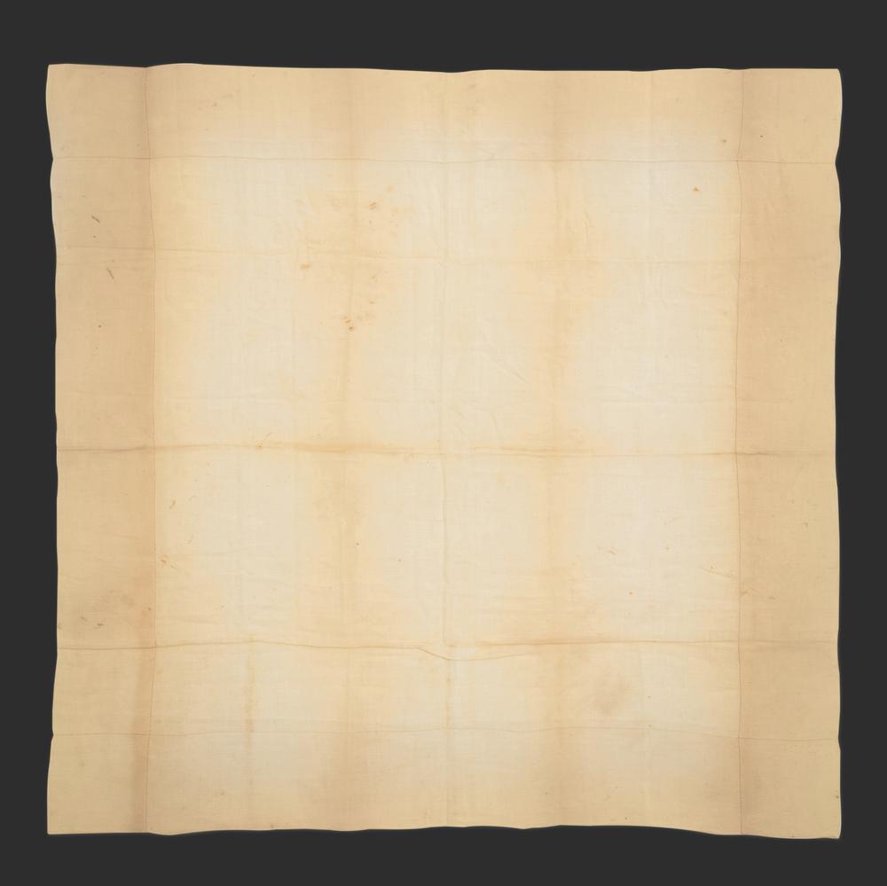 [LINCOLN ASSASSINATION]. A handkerchief carried by President Abraham Lincoln at Ford's Theatre on the night of his assassination, 14 April 1865.