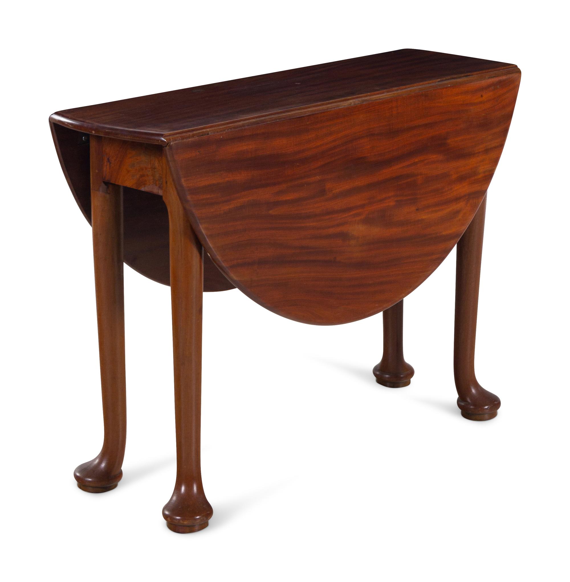 The Washington-Fairfax George III Mahogany Drop Leaf Table
