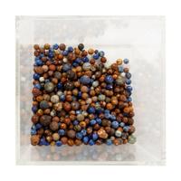 An Early Collection of Glass and Clay Marbles