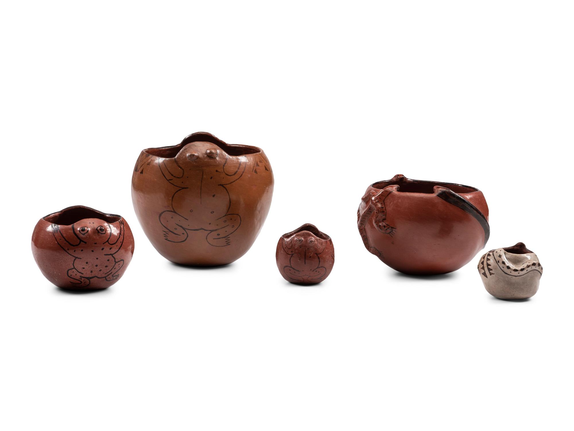 Maricopa and Tohono O'odham Pottery, with Reptiles and Amphibians