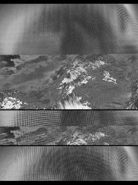 Range: of Swiss Alps with Splitscreen Teststrip and Noir Camera App Filters, 2012