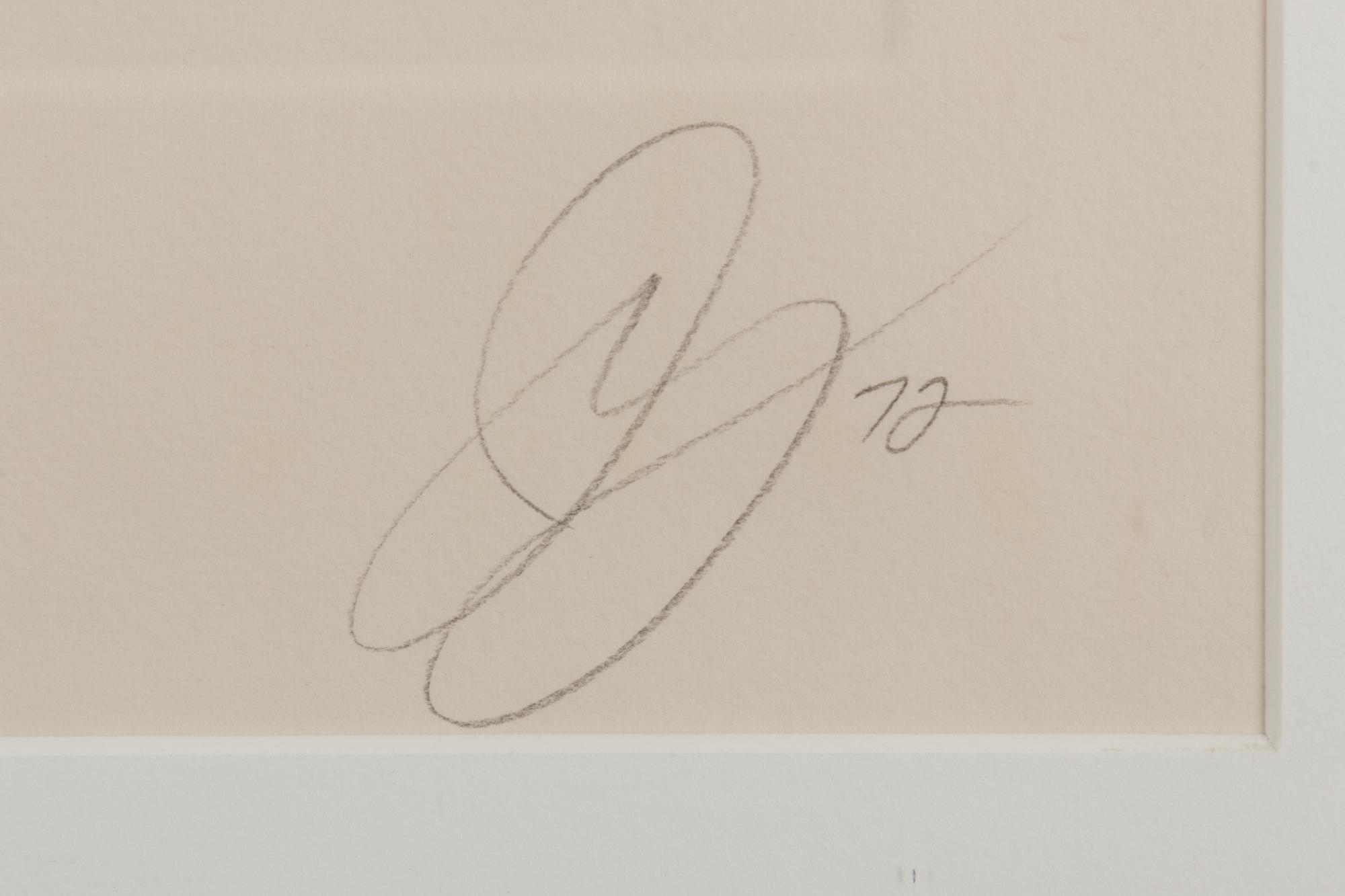 Untitled (Group of 6 works) 1972, together with Untitled, 1974
