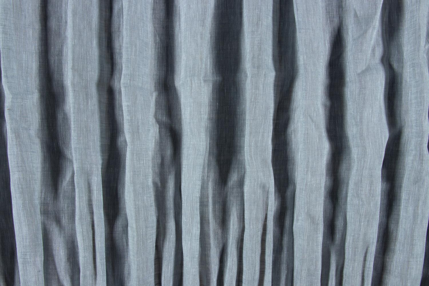 Six Linen Drapery Panels