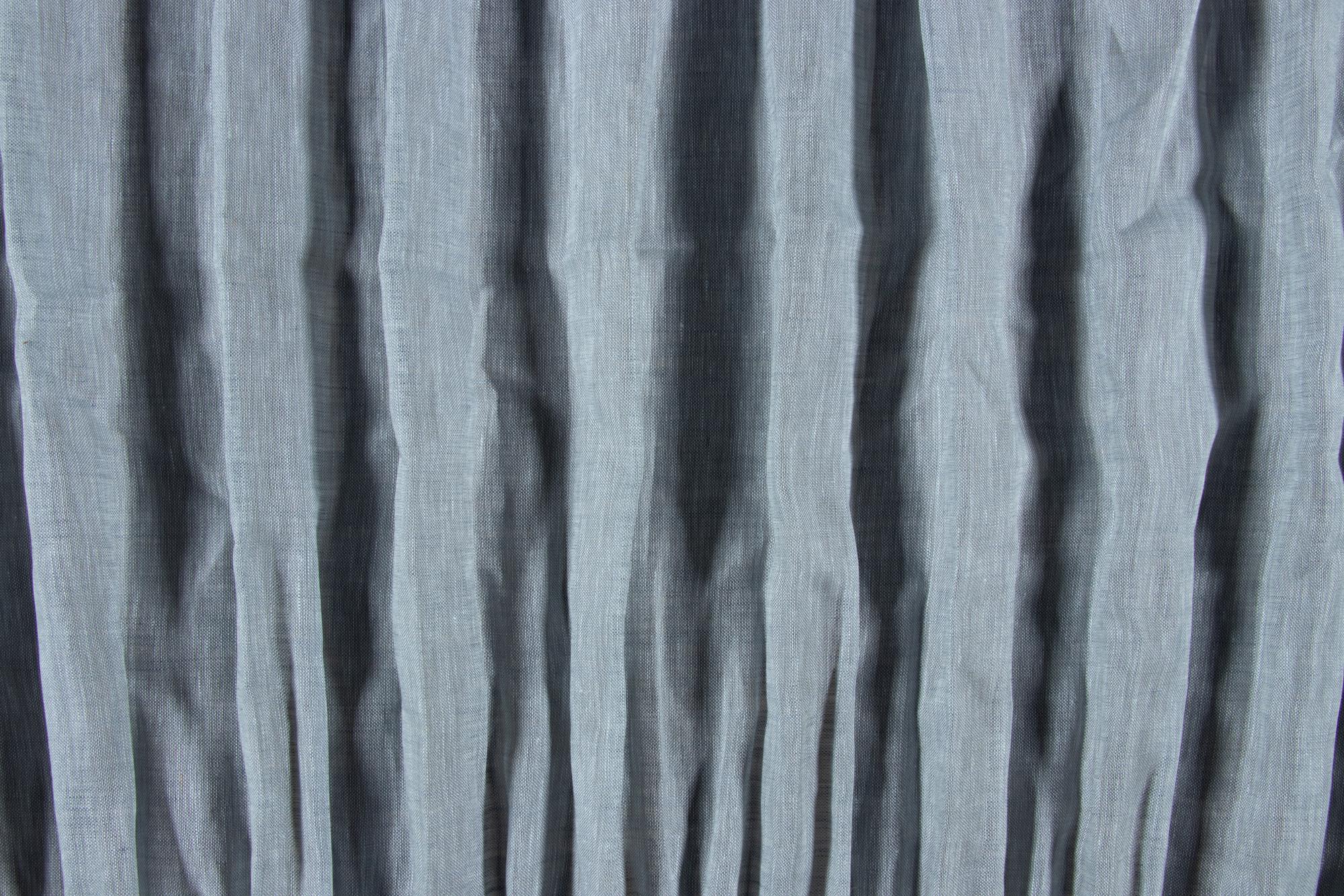 Six Linen Drapery Panels