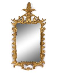 A George II Style Giltwood Mirror