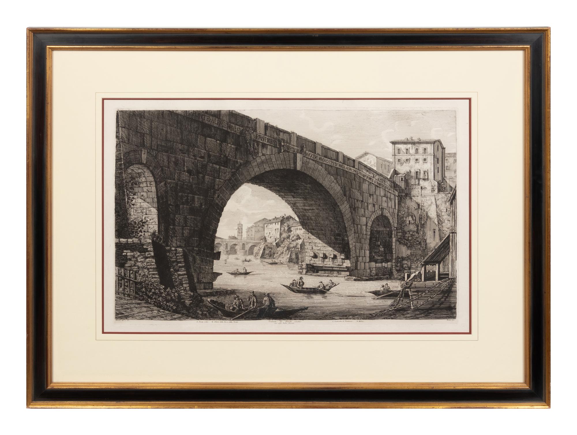 Veduta di Ponte Cestio